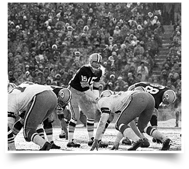 Green Bay Packers Ice Bowl 1967 final play.