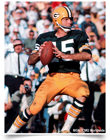 Green Bay Packers quarterback Bart Starr Super Bowl 1
